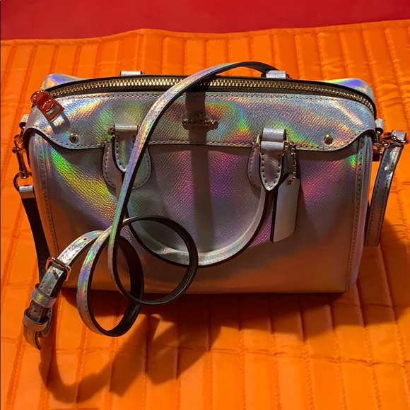 Coach Handbags - Coach handbag Silver Hologram
